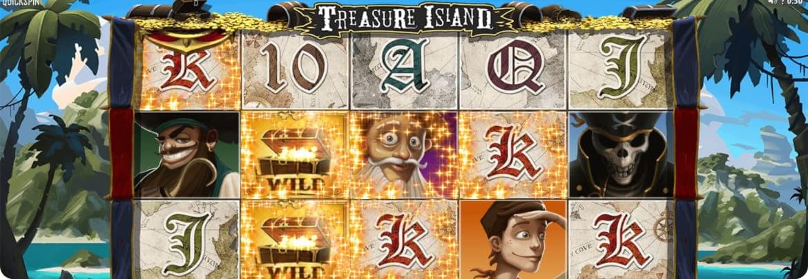 Indian slot Treasure Island with free spins, multipliers and cascading win