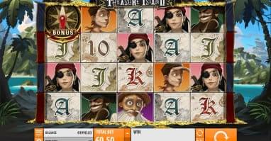 Treasure Island slot with high win potential